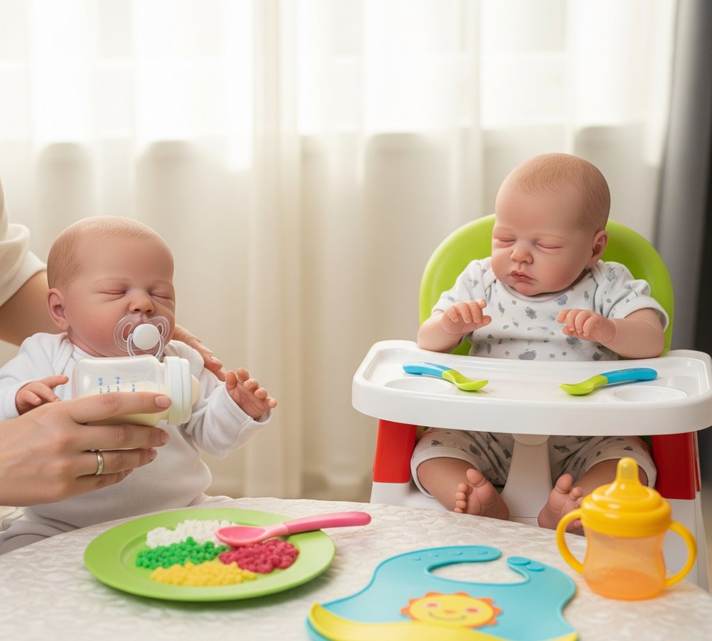Imagem da Matéria Alimentando seu reborn: guia completo de alimentação realista e vínculo afetivo