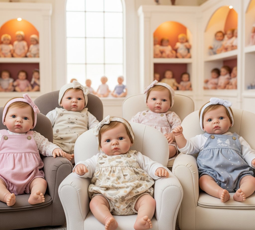 Imagem da Matéria O fenômeno internacional dos reborn dolls: da terapia ao estilo de vida, histórias que emocionam