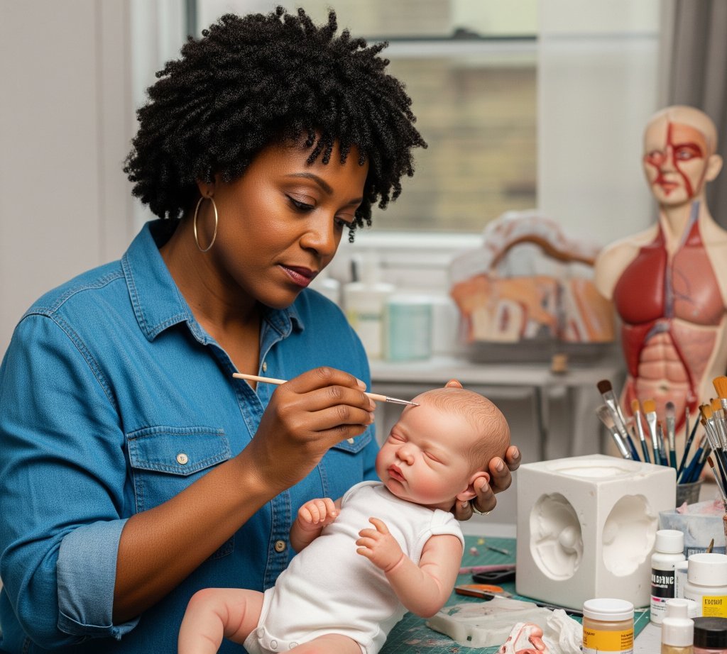 Imagem da Matéria O Renascimento Reborn: A Arte de Criar Bebês que Tocam a Alma