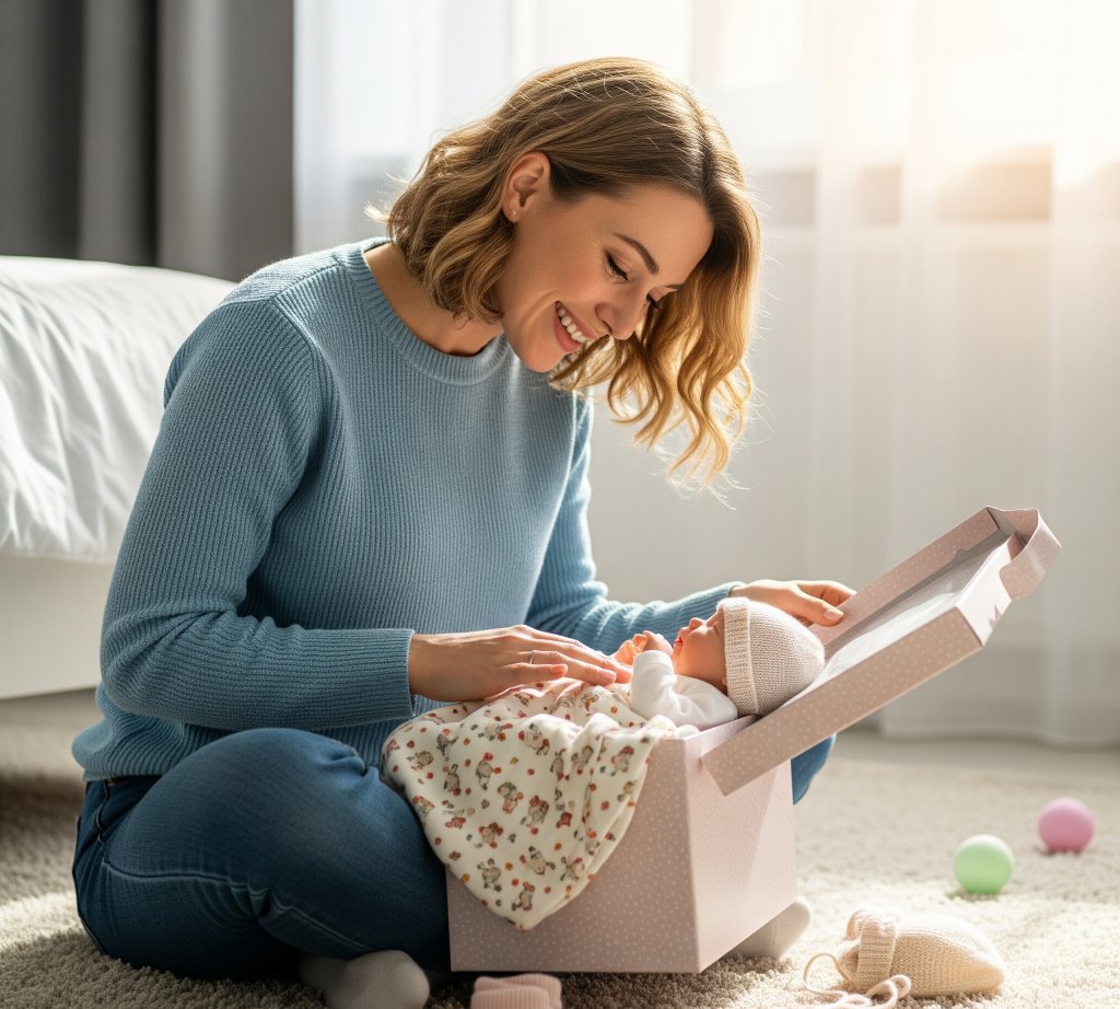 Imagem da Matéria Primeiro Encontro: Como Reagir ao Receber Seu Bebê Reborn