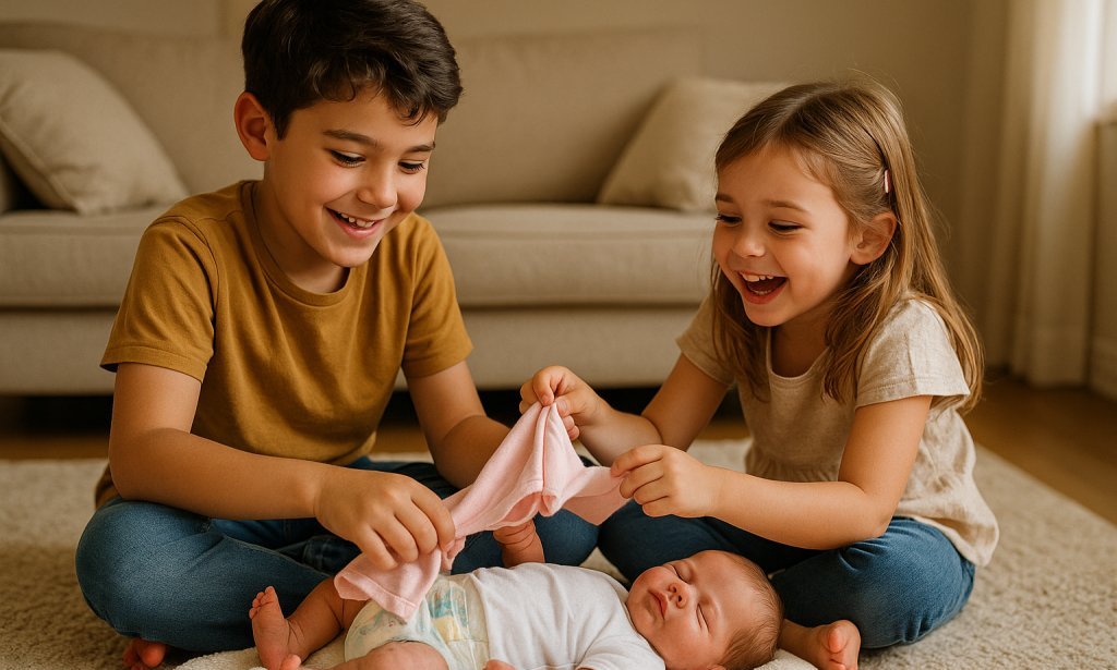 Imagem da Matéria Reborns e Irmãos Reais: Um Elo de Compreensão e Afeto Entre Crianças